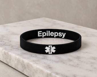 Epilepsy Medical Alert Bracelet | Discreet Hidden Design