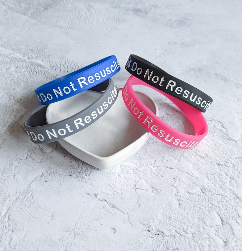 Bracelet médical DNR Ne pas réanimer Alerte médicale Etsy Canada
