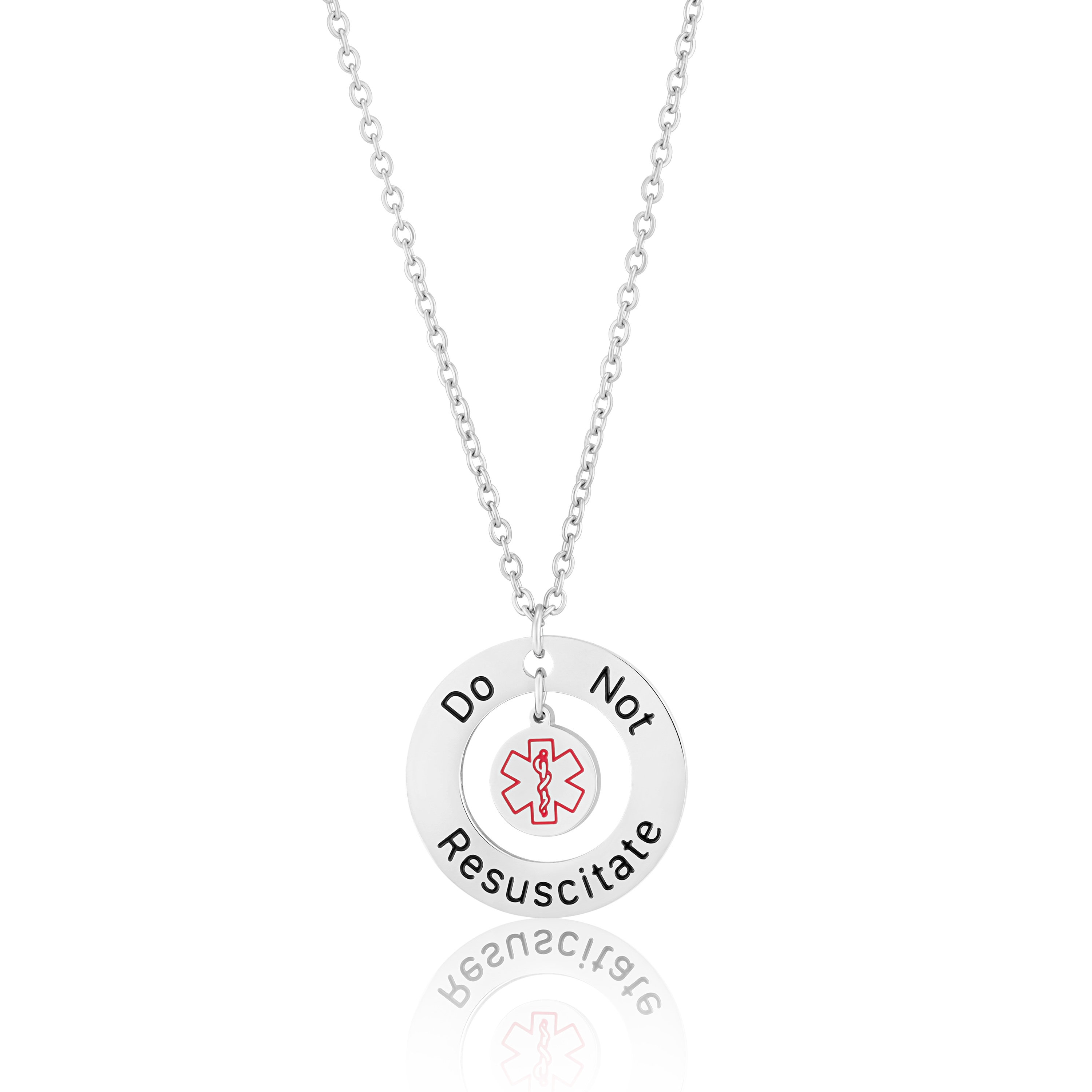 DNR Necklace | Do Not Resuscitate | Medical Alert Jewellery DNR Necklace | Do Not Resuscitate | Medical Alert Jewellery