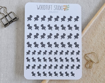 Picture Pins Sticker Sheet for Dot Grid Journal or Bullet Planner - Notebook Accent Decoration