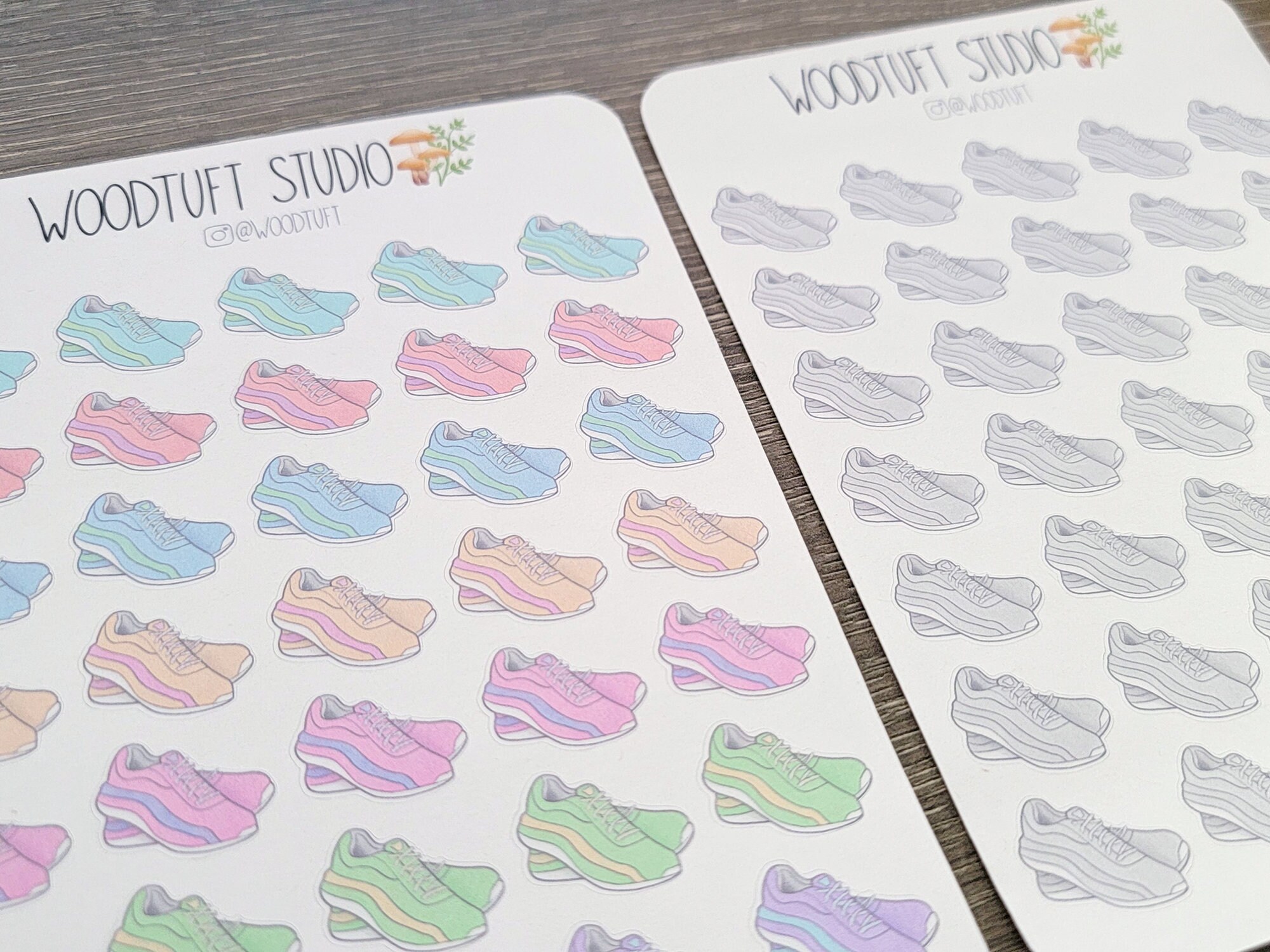 Cardio Sticker Sheet for Bullet Planner or Dot Grid Journal - Workout ...