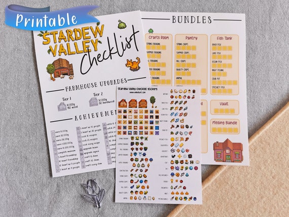 Stardew Valley Checklist stardew-valley-checklist