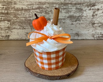 mini fake coffee/fake mug/faux coffee/fall decor/2 tier tray fall bundle/coffee/2 tier tray fall decor/faux food/fall decor/s'mores/cocoa