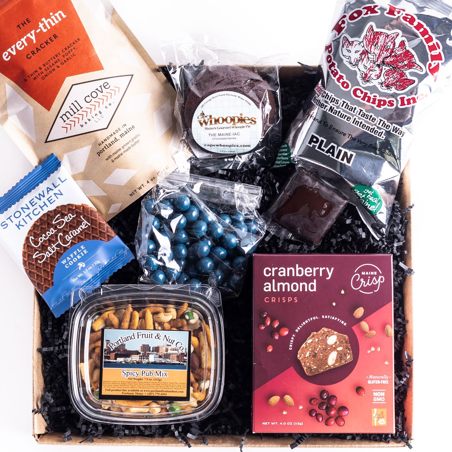 Maine Snacks Gift Basket Maine Box of Snacks Etsy