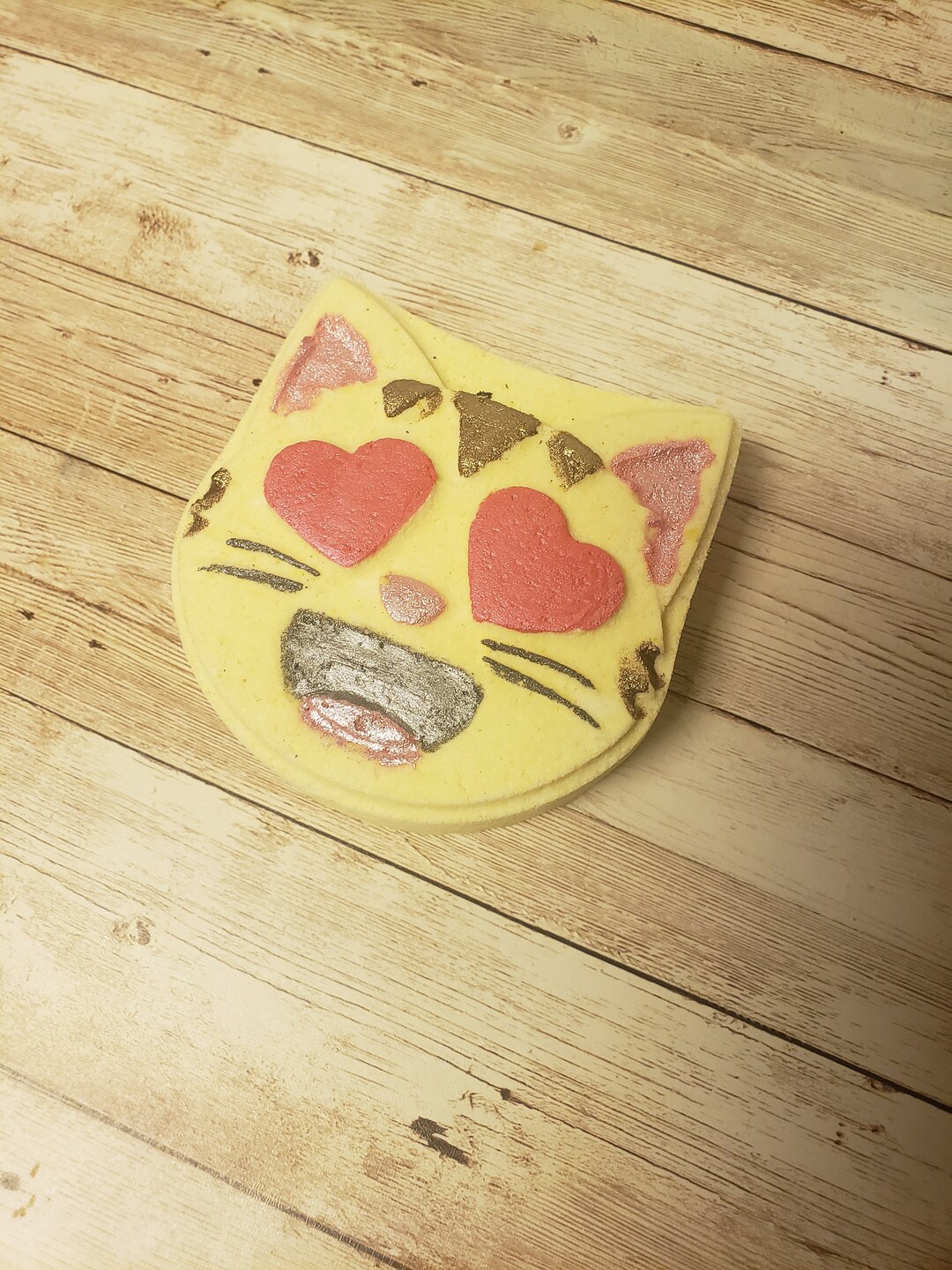 Emoji Cat Bath Bomb, Bomb Fizzes, Gift Idea, Handmade, Made to Order - Etsy