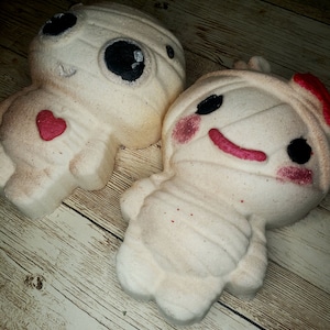 Mummy boy and girl bath bombs set, mummy&#39;s, Halloween  bath fizzes