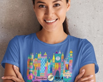 Small World Design Shirt After All, Matching Family T-Shirt, Magic Trip Tee, Vacation Style, Park Blouse, Theme Shirt, Unisex Shirt