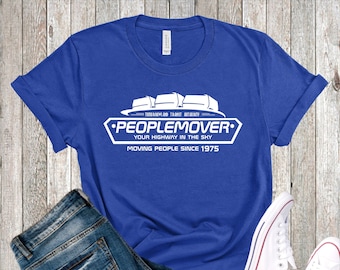 People Mover Tee Shirt, Kingdom Trip T-Shirt, Vacation Shirt, Transport Tee, Women's Tee, Highway in the Sky Shirt, Men's Shirt, Kid's Shirt