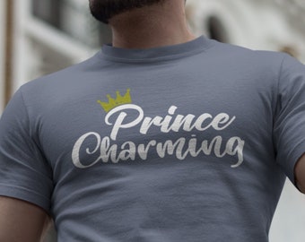 Prince Charming Shirt, Men's Fairytale Shirts, Family Vacation Shirts, Snow White Shirts for Men, Cinderella Shirts for Men, Guy's Shirts