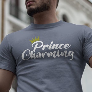 Prince Charming Shirt, Men&#39;s Fairytale Shirts, Family Vacation Shirts, Snow White Shirts for Men, Cinderella Shirts for Men, Guy&#39;s Shirts