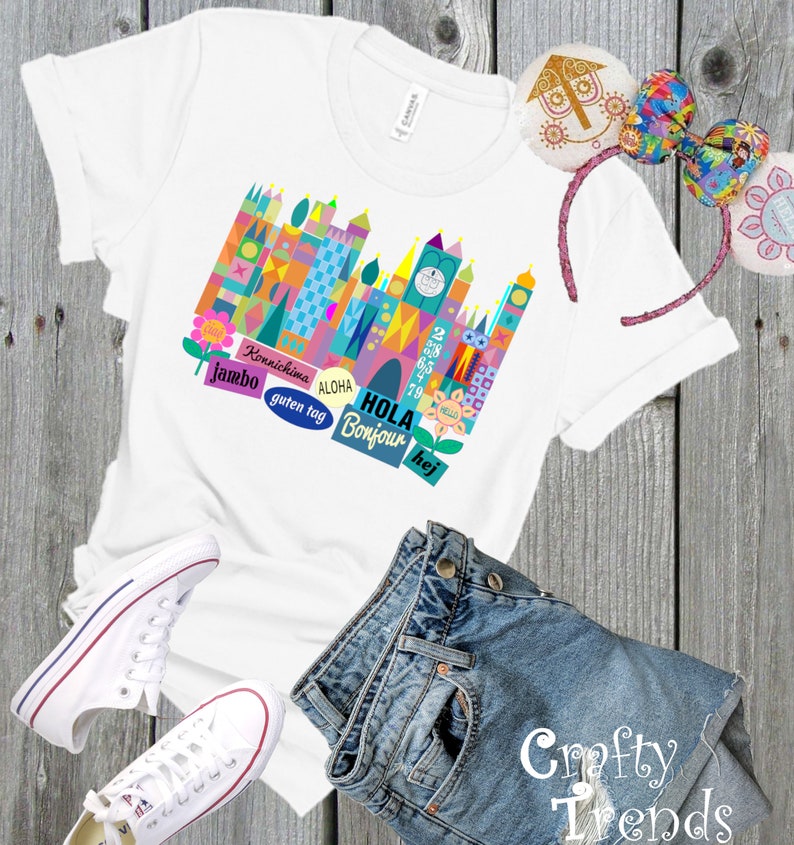Small World Design Shirt After All, Matching Family Shirt, Magic Trip Shirt, Vacation Shirt, Park Shirt, Theme Shirt, Unisex Shirt image 2