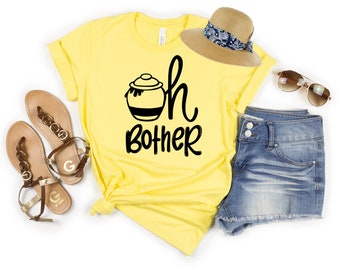 Oh Bother Shirt, Pooh Bear Shirt, Honey Pot Shirt, Pooh Shirt, Family Shirts, Matching Vacation Shirts, Winnie the Pooh Tee