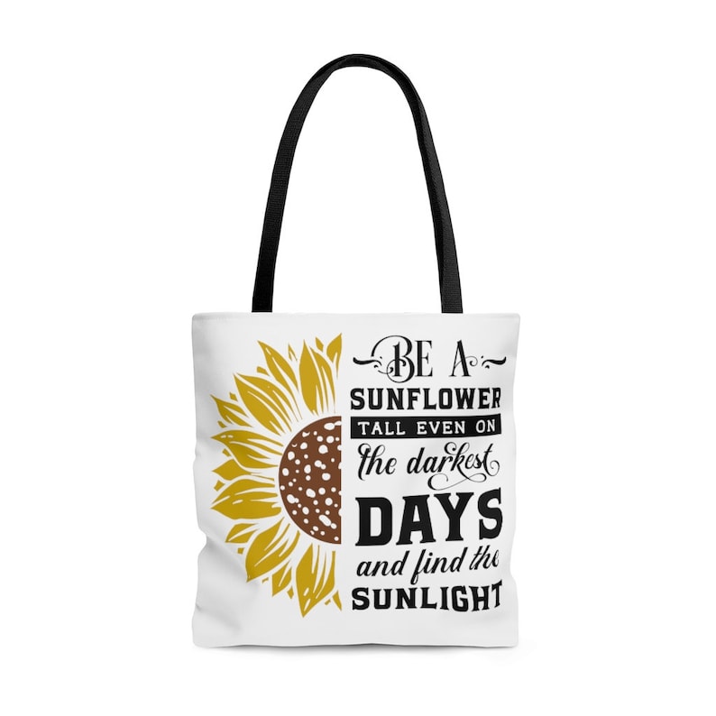 Multi-Functional Tote Bag Be A Sunflower Tote Bag Vacation Tote Bag Beach Tote Bag