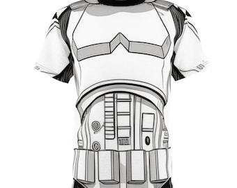 Trooper Villain Wars Shirt - Dark Star, Cosplay Tee, Running Shirt, Breathable Poly Workout Shirt