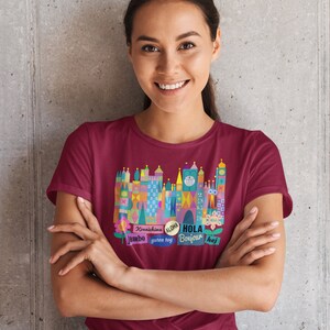 Small World Design Shirt After All, Matching Family Shirt, Magic Trip Shirt, Vacation Shirt, Park Shirt, Theme Shirt, Unisex Shirt image 3