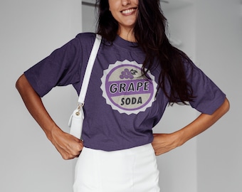 Grape Soda Shirt, Grape Soda Bottle Cap Shirt, Family Trip Shirt, Up Design, Vacation Shirt, Matching Trip Shirt, Unisex Shirt
