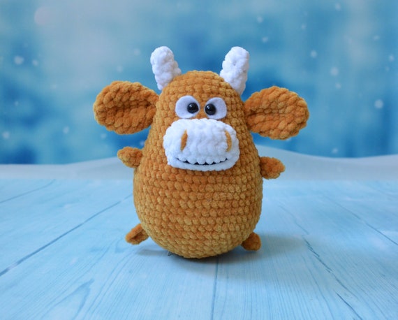 stuffed bull