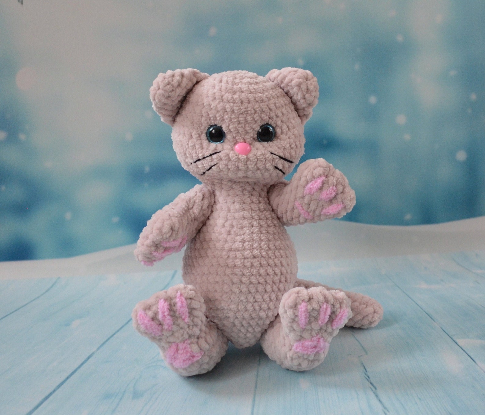 Cat toy/cat toys for girls/knitted cat toy/gift for kids/toys Etsy