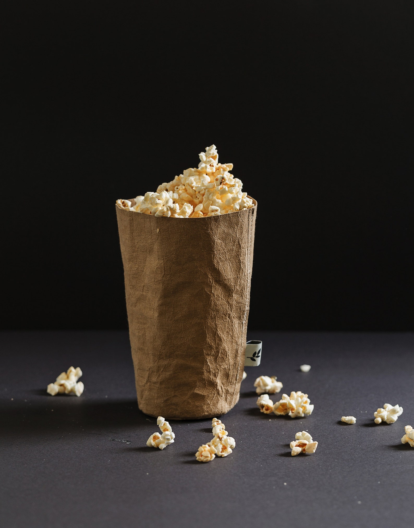 Reusable popcorn bag Reusable popcorn bucket Popcorn bowl Etsy