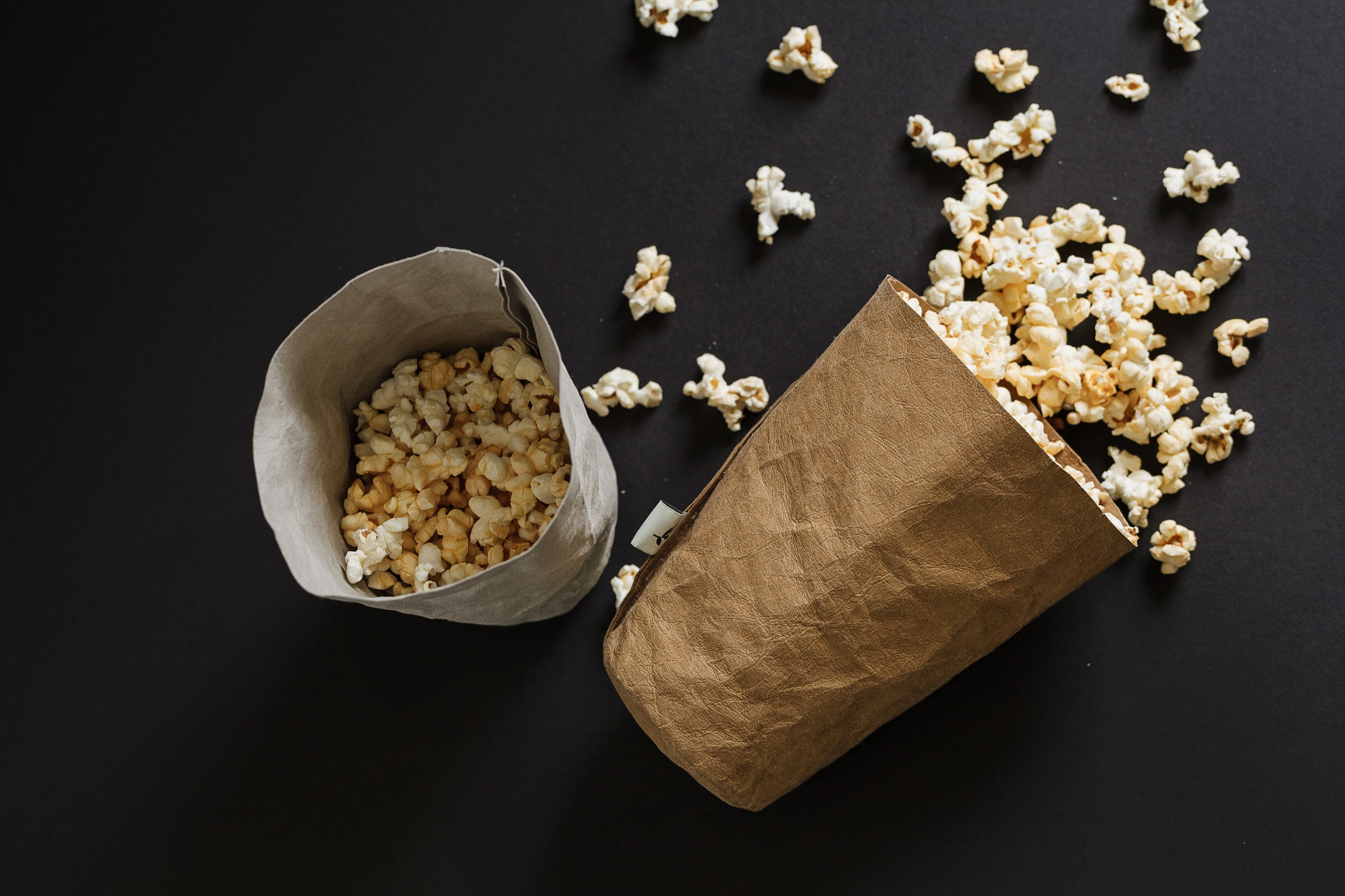 Reusable popcorn bag Reusable popcorn bucket Popcorn bowl Etsy