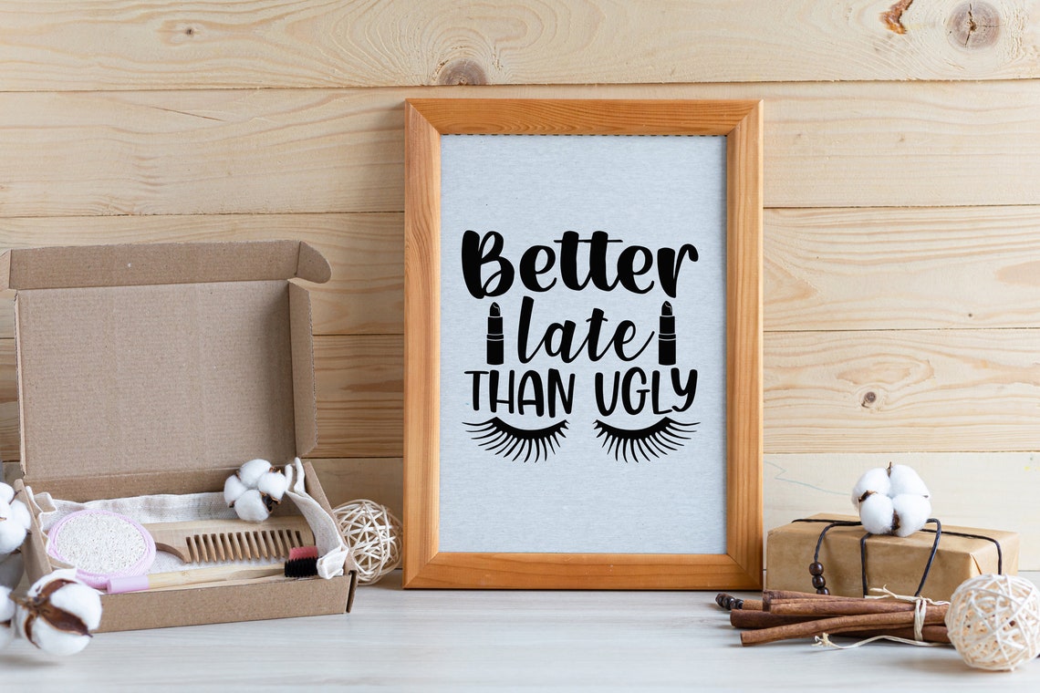 Bathroom Girly Wall Decor Cute Bathroom Art Set of 4 | Etsy