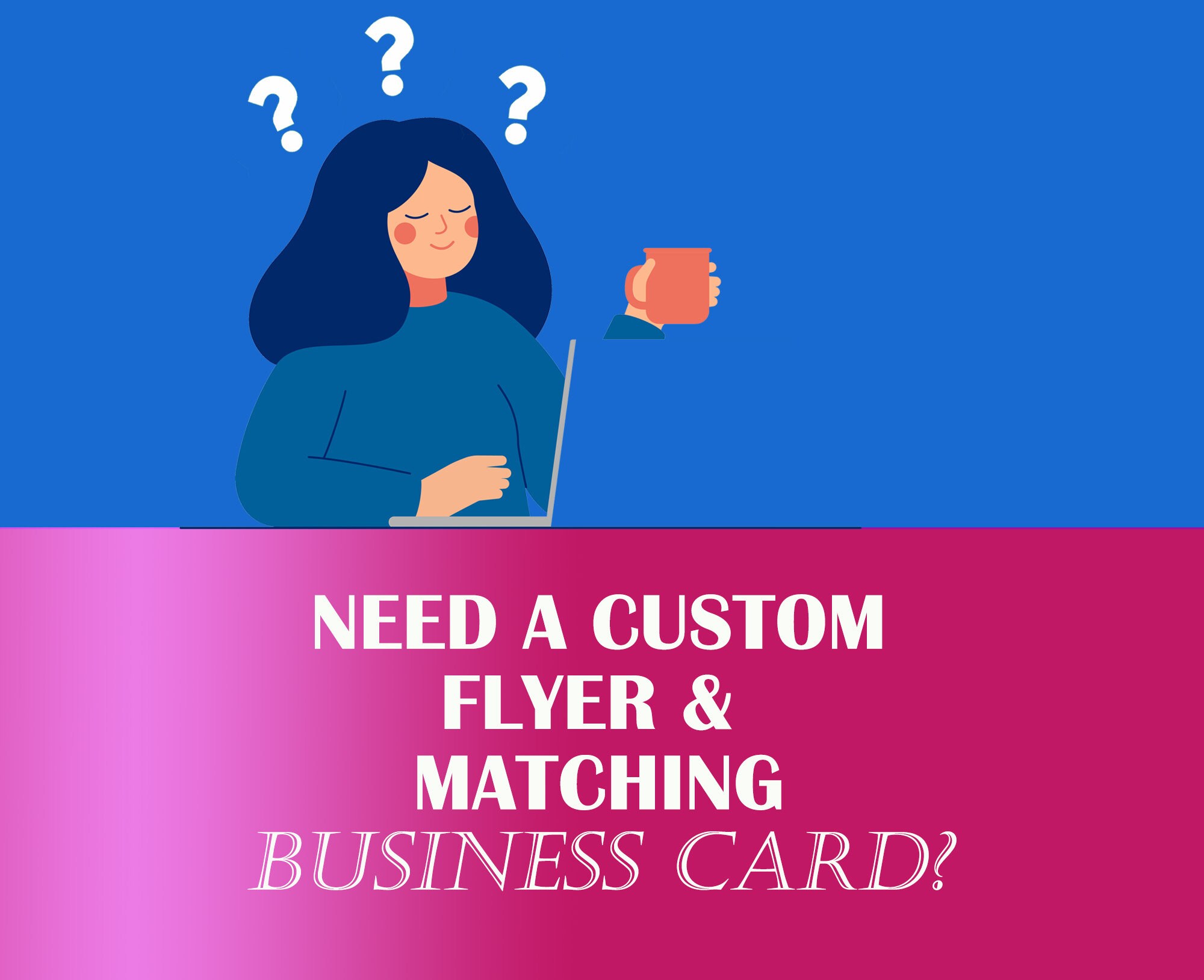 Custom Flyers and Business Cards Custom Business Handout Etsy