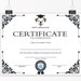PRINTABLE Blank PDF Puppy Dog Graduation Certificate - Etsy