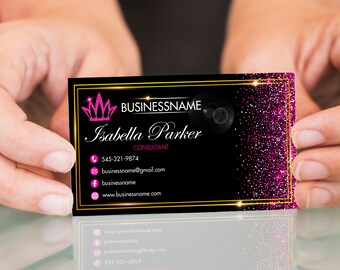 Jewelry Accessories Business Card, Business cards, Jewelry Business Cards,  Printable Business Cards, Thank You Cards, Business Card #PR6 -  VicProDigital