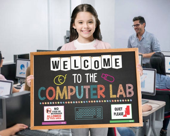 School Computer Lab Decoration