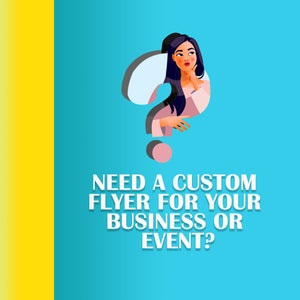 Custom Flyers | Custom Flyer Design |Custom Event Flyer | Party Flyer | Professional Flyer Design | Personalized Flyer | Doctor Flyer Poster
