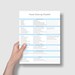 PRINTABLE Room by Room Home Cleaning Checklist, Complete Housekeeping ...
