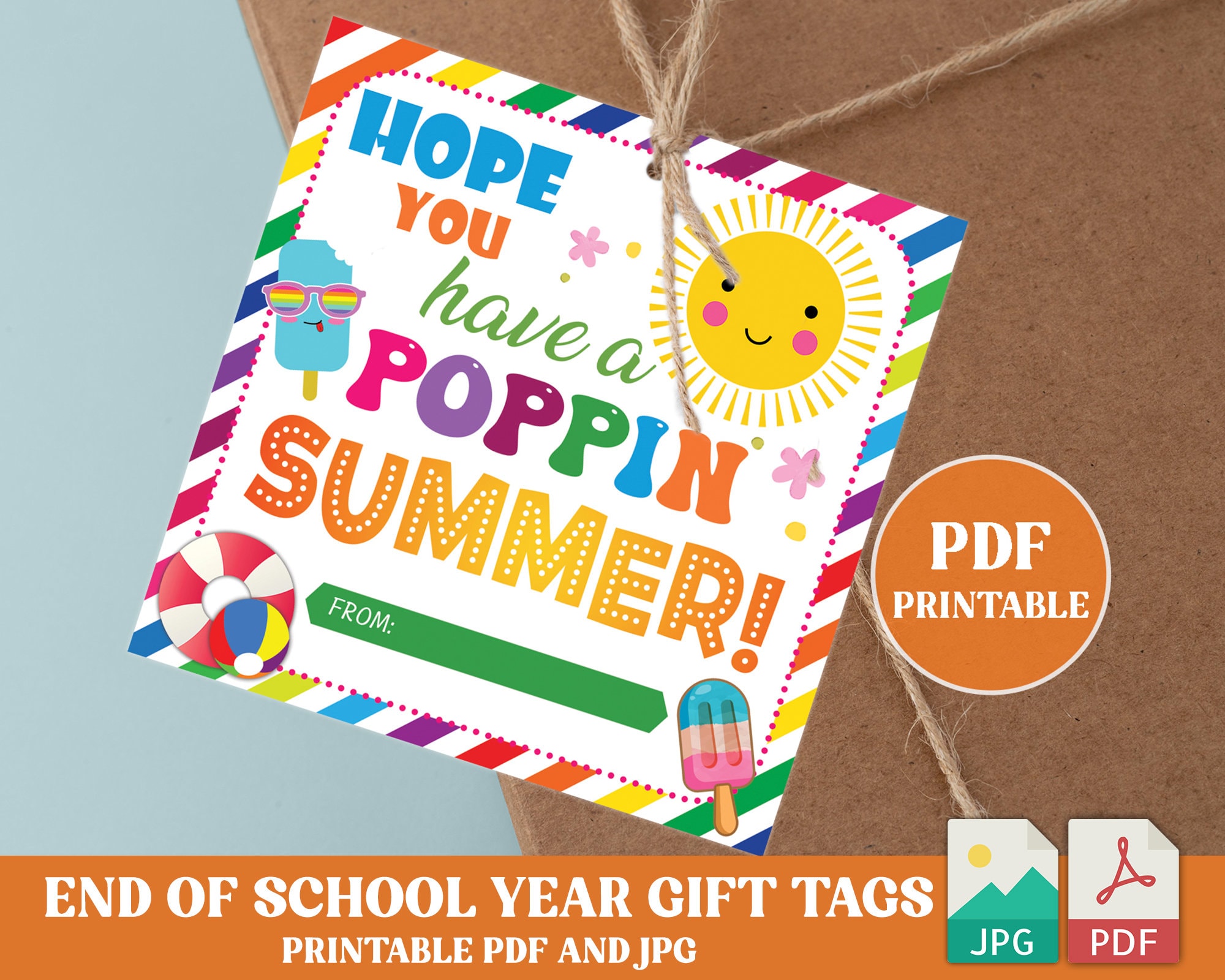 Have A Poppin Summer Free Printable Have A Poppin Summer Free Printable
