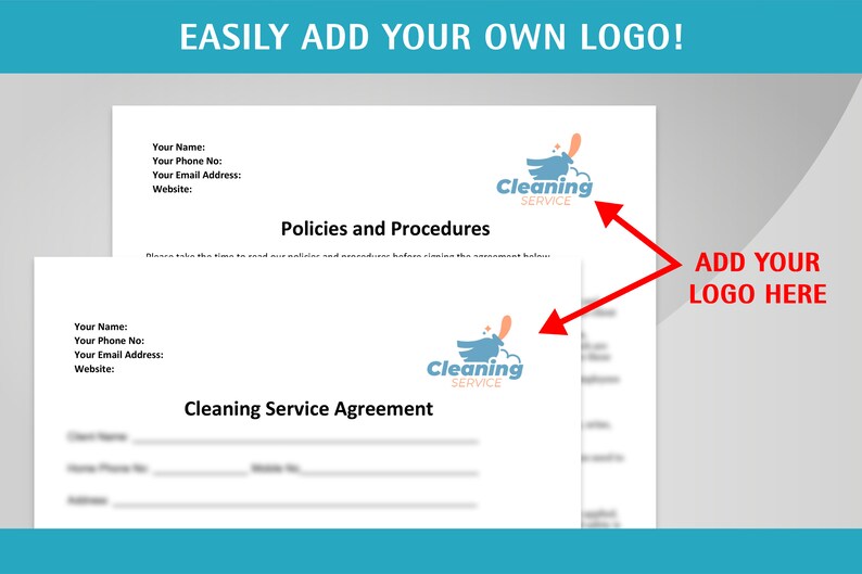House Cleaning Contract for Cleaning Business Startup Plus Etsy