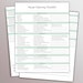 PRINTABLE Room by Room Home Cleaning Checklist, Complete Housekeeping ...
