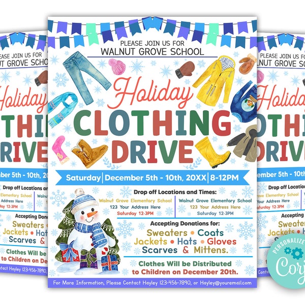 Clothing Drive Etsy