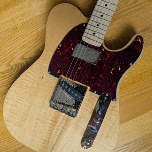 Handmade RD Custom 1/4&quot; Flame Maple Top Telecaster Style Electric Guitar