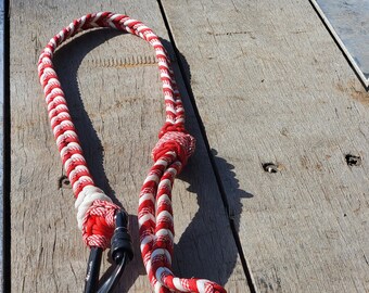 Braided Dog Leash: Washable Fish Tail Design