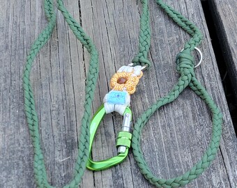 Flat Braid Single (w/Beads)