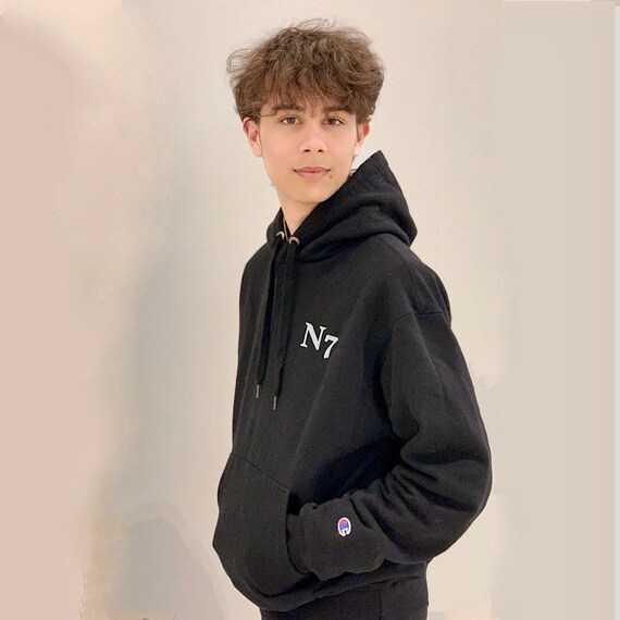 champion monogram hoodie