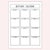 Printable Birthday Calendar Birthday Tracker Class Birthday Tracker ...
