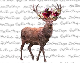Download Deer Sublimation Etsy
