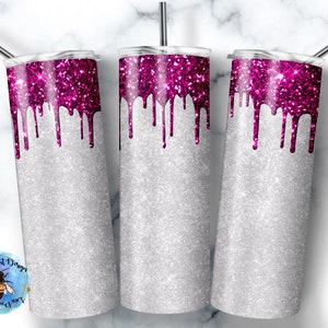 20 Oz skinny tumbler purple drip wrap tapered straight template digital download sublimation graphics instant download sublimation png