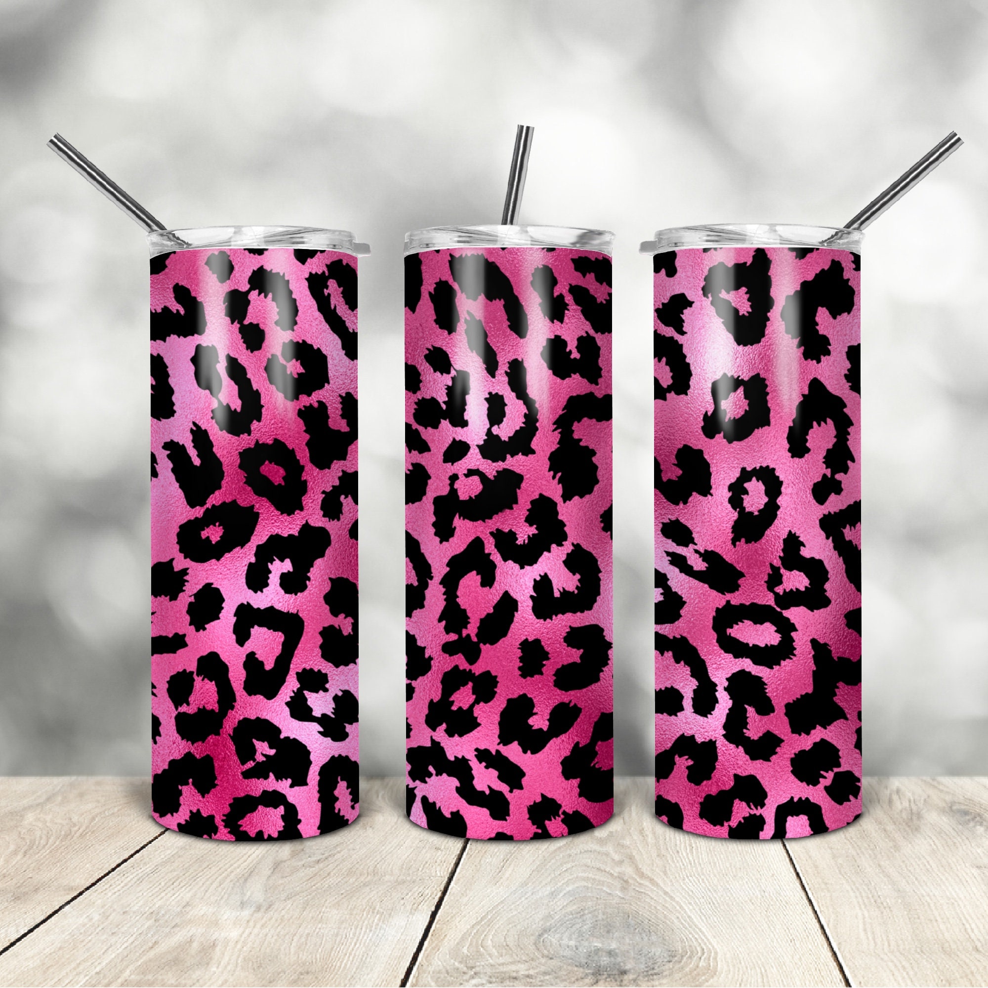 Light pink cheetah Tumbler – And Do It Anyway