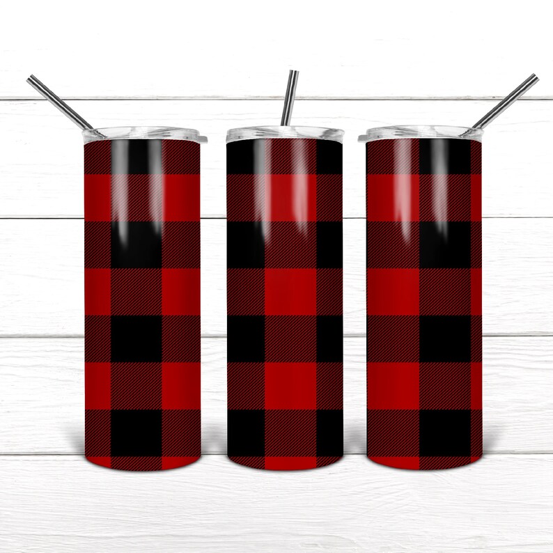 Download Checkered Tumbler Wrap Sublimation Svg File