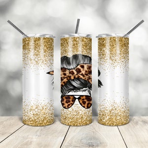 20 Oz skinny tumbler gold glitter mom wrap tapered straight template digital download sublimation graphics  instant download  sublimation