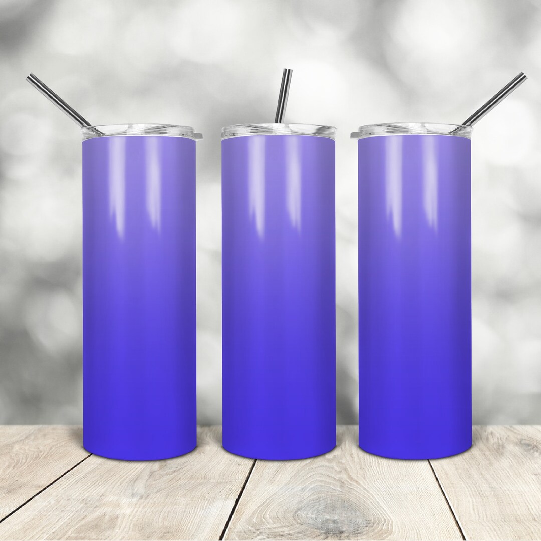 20 Oz Skinny Tumbler Blue Wrap Tapered Straight Template Digital ...