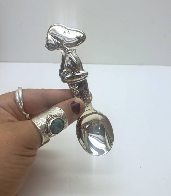 Lunt Siversmiths Teddy Baby Spoon