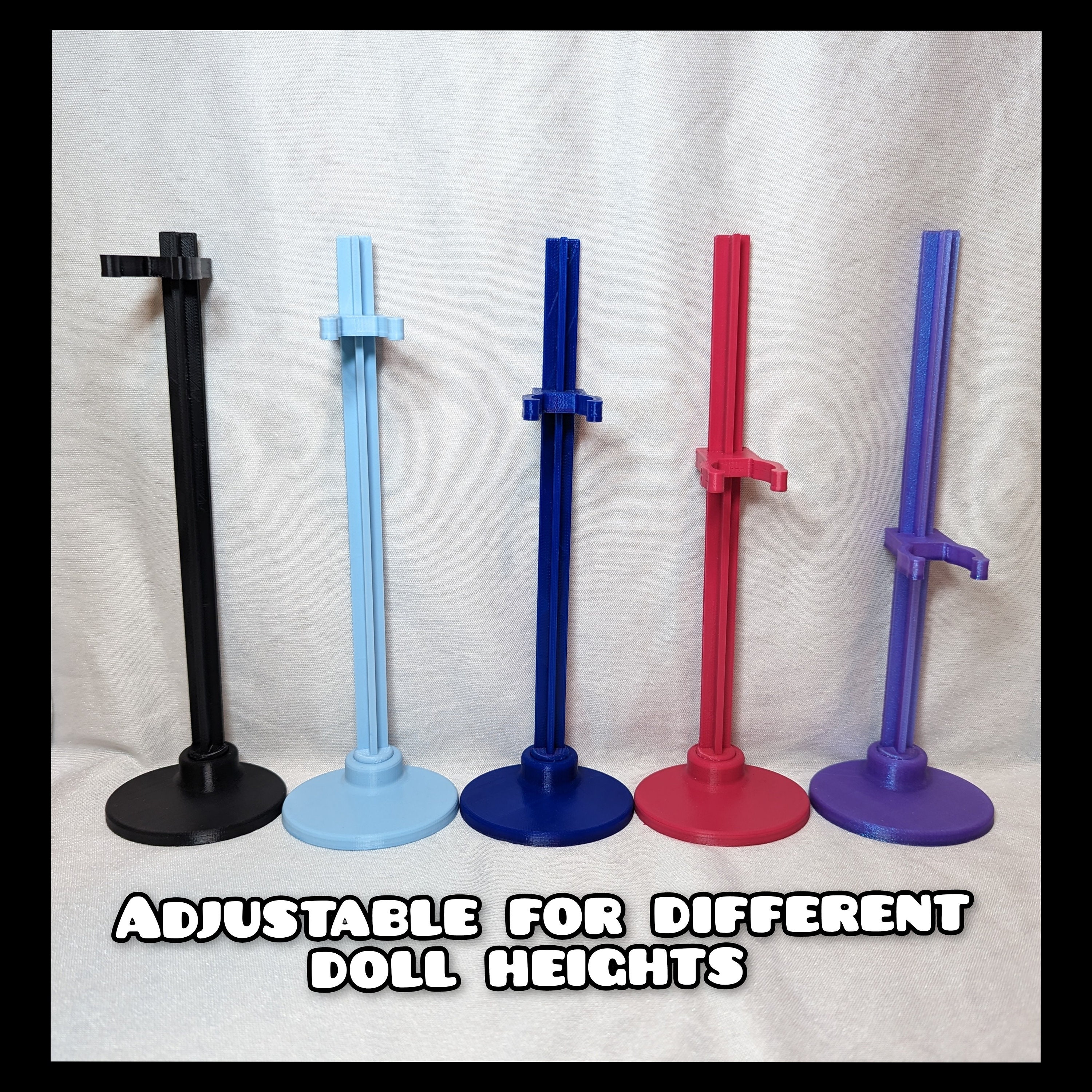 Custom 3D Printed Doll Stand Etsy
