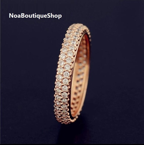 Pandora Inspiration Within Ring Rose 