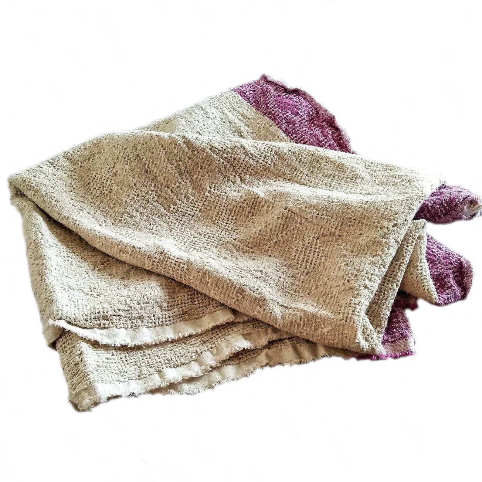 Linen towel for the bath of the sea basin. 25.59 x 51.18 Etsy